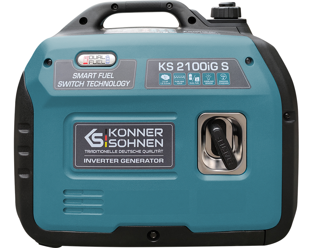 Інверторний генератор на LPG/бензині KS 2100iG S