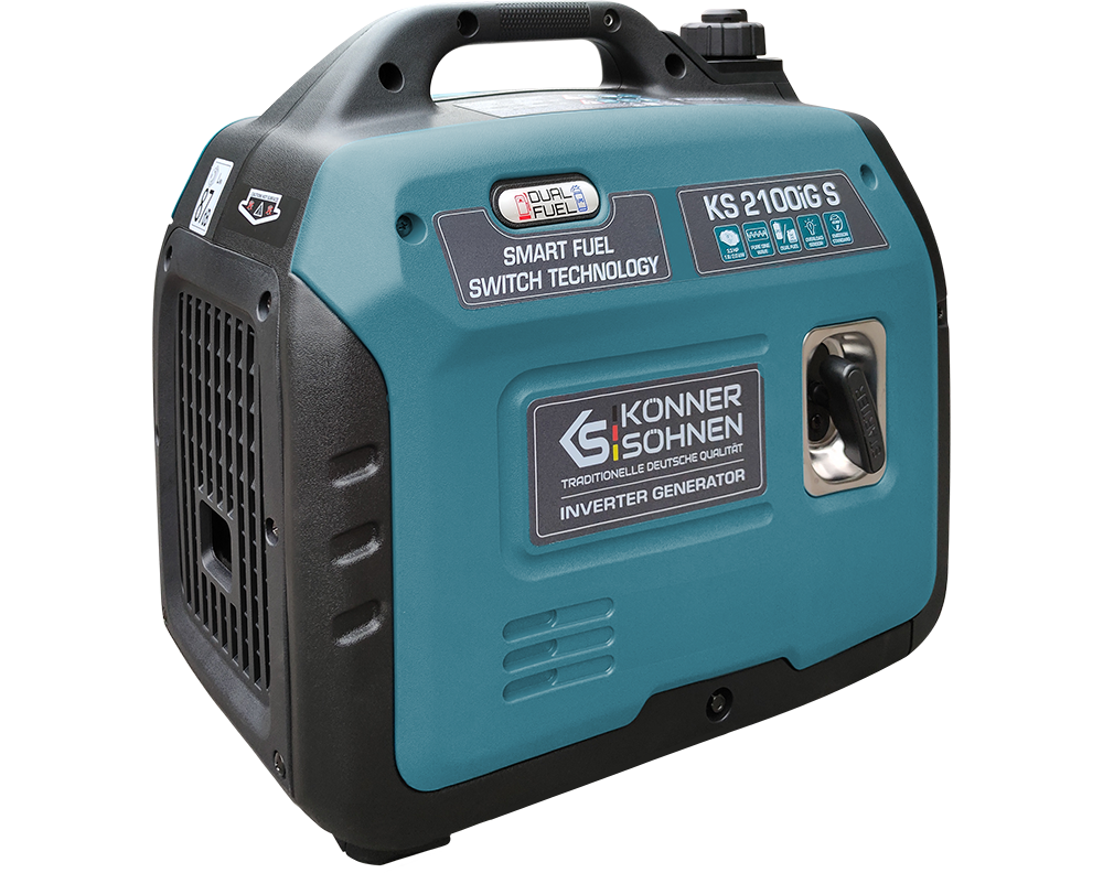 Інверторний генератор на LPG/бензині KS 2100iG S