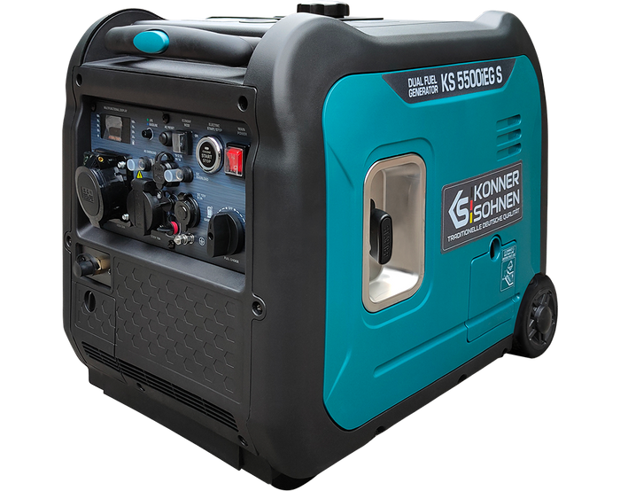 Інверторний генератор LPG/бензин KS 5500iEG S