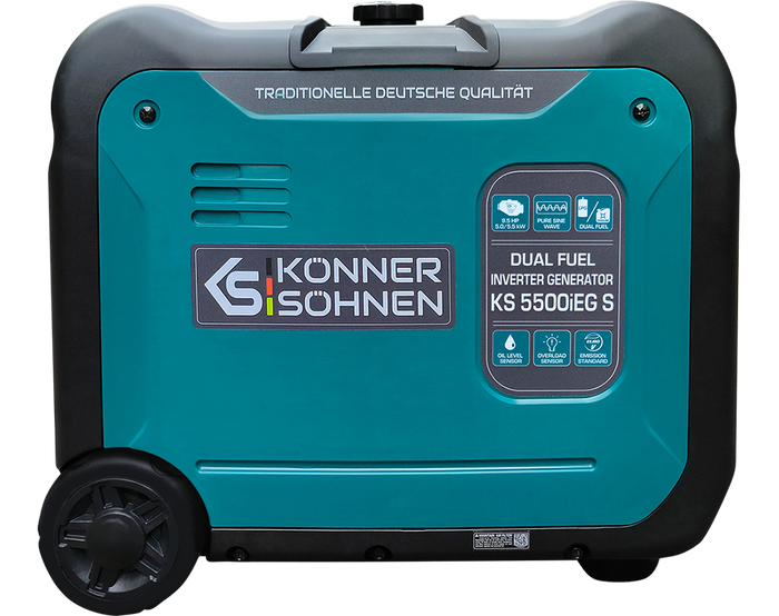 Інверторний генератор LPG/бензин KS 5500iEG S
